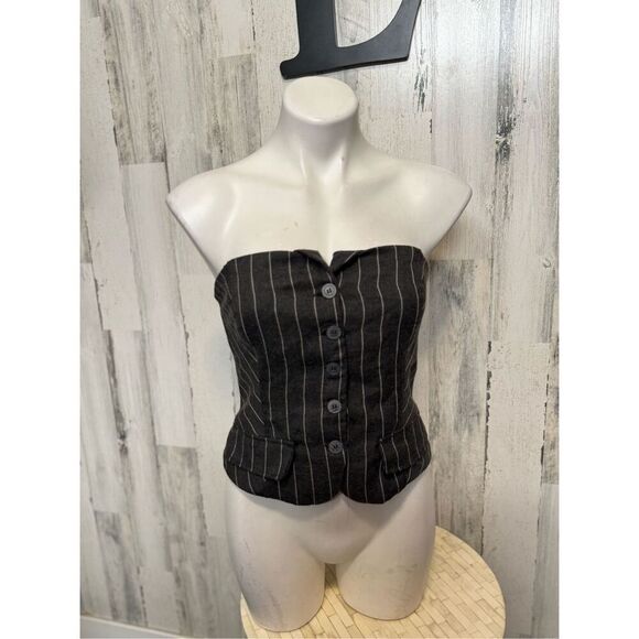 Kirious strapless blouse size large - Picture 2 of 8